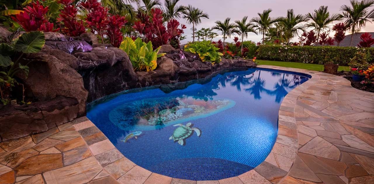 Hawaii islands best pool builders, Maui, Oahu, Hilo, Kona.
